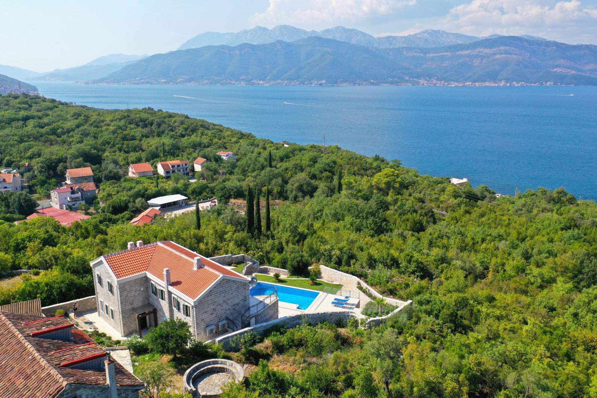 Villa Vista Azzurra Tivat Dış mekan fotoğraf