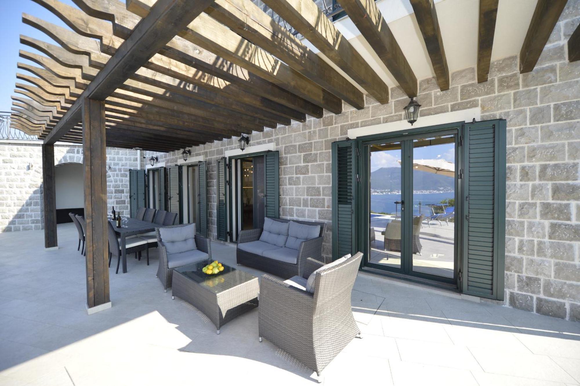 Villa Vista Azzurra Tivat Dış mekan fotoğraf