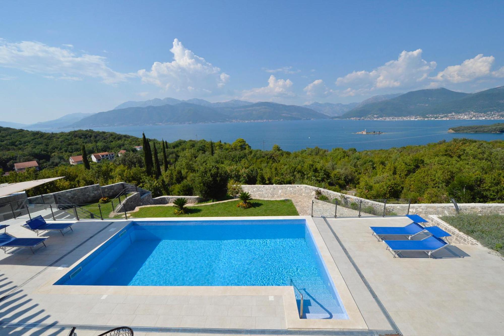 Villa Vista Azzurra Tivat Dış mekan fotoğraf