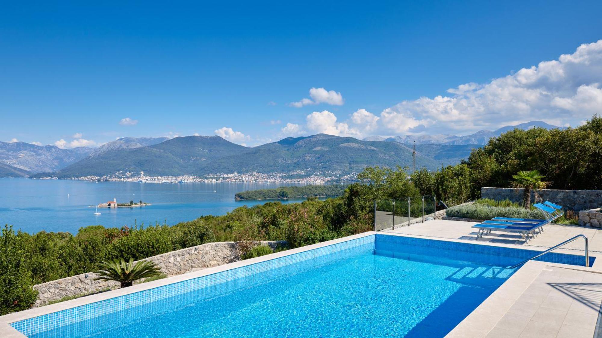 Villa Vista Azzurra Tivat Dış mekan fotoğraf